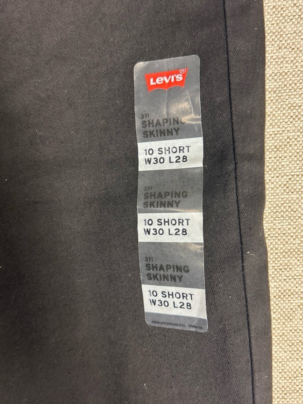 Levi's Black Women's Slim Stretch Jeans - Picture 4 of 6
